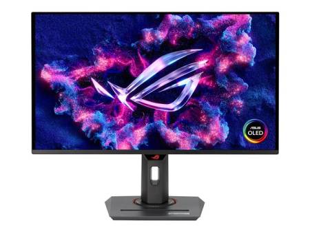 ASUS XG27UCDMG 26.5inch QD-OLED UHD 16:9 240Hz 450cd/m2 0.03ms 2xHDMI DP USB-C USB Hub: 3xUSB 3.2 G1 Type-A Black