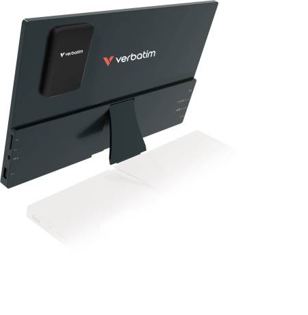 Verbatim Portable 14" FHD Touch Monitor LIGHT with Wireless Power Supply incl. Power Bank 5000mAh