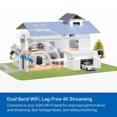 Външна охранителна камера с батерии TP-Link Tapo C460