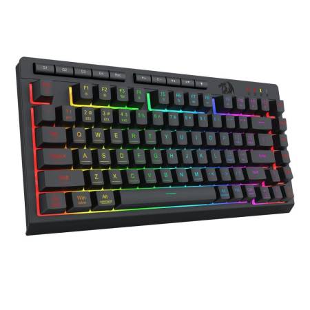 Геймърска клавиатура Redragon Crescent Pro K524RGB-PRO с кабел и безжична Bluetooth