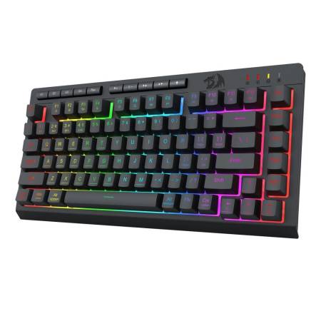 Геймърска клавиатура Redragon Crescent Pro K524RGB-PRO с кабел и безжична Bluetooth
