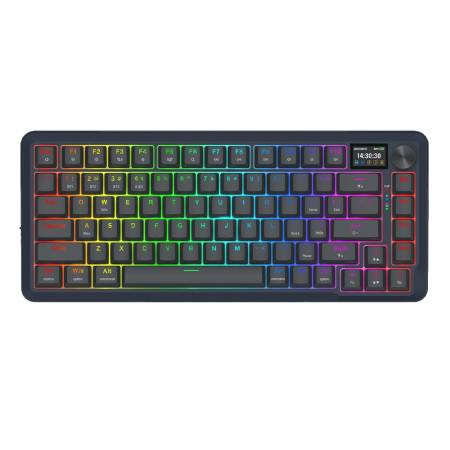 Bluetooth и безжична механична геймърска клавиатура Redragon Flekact Pro K708-RGB-PRO