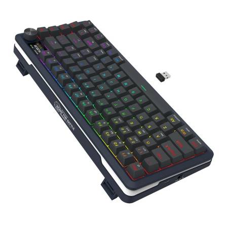 Bluetooth и безжична механична геймърска клавиатура Redragon Flekact Pro K708-RGB-PRO