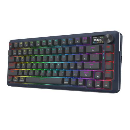 Bluetooth и безжична механична геймърска клавиатура Redragon Flekact Pro K708-RGB-PRO
