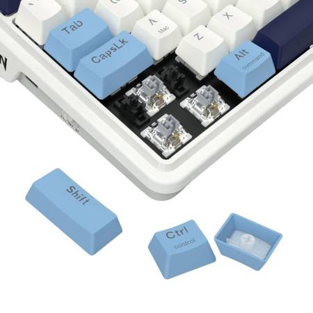 Геймърска механична клавиатура Redragon Antonium Pro K728WBB-RGB-PRO с Bluetooth и безжична връзка