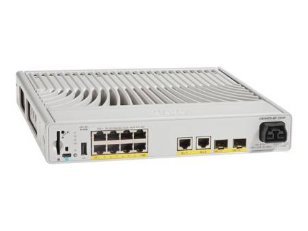 CISCO Catalyst 9000 Compact Switch 8 port PoE+ 240W HVDC Ess