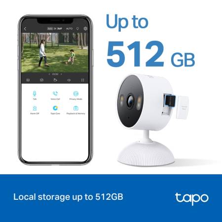 Вътрешна/външна Wi-Fi домашна охранителна камера TP-Link Tapo C113