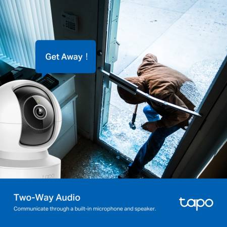 Wi-Fi Pan/Tilt камера за наблюдение с AI