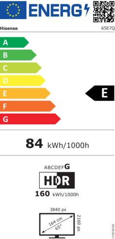 Hisense 65" E7Q
