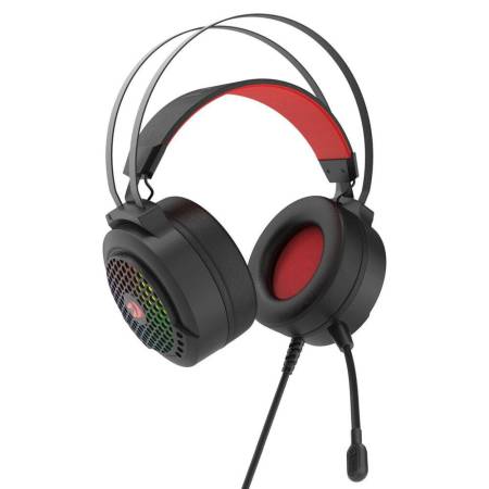 Геймърски слушалки Redragon Carmen H261 с RGB осветление - черни