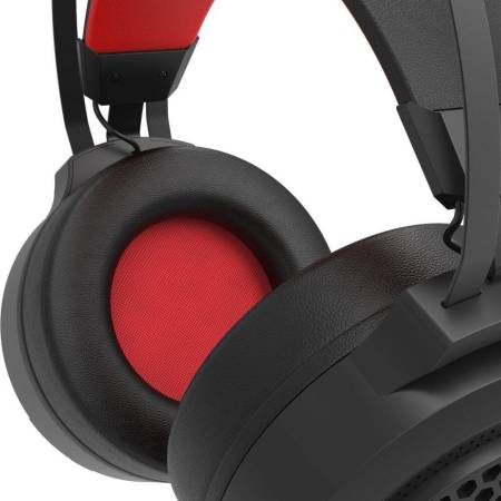 Геймърски слушалки Redragon Carmen H261 с RGB осветление - черни