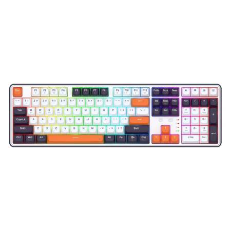 Геймърска механична клавиатура Redragon Wyvern K689WBO-RGB-PRO с Bluetooth и безжична връзка