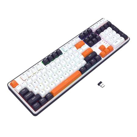 Геймърска механична клавиатура Redragon Wyvern K689WBO-RGB-PRO с Bluetooth и безжична връзка