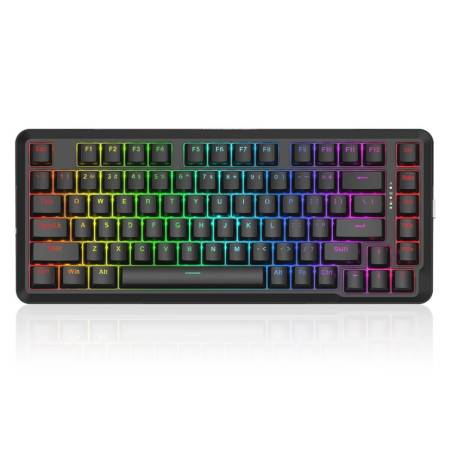 Геймърска механична Bluetooth и безжична клавиатура Redragon Stormrazor Pro K713RGB-PRO RGB осветление - черна