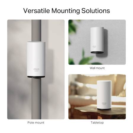 Безжична Outdoor / Indoor Wi-fi 7 Mesh система TP-Link Deco BE25-Outdoor BE3600