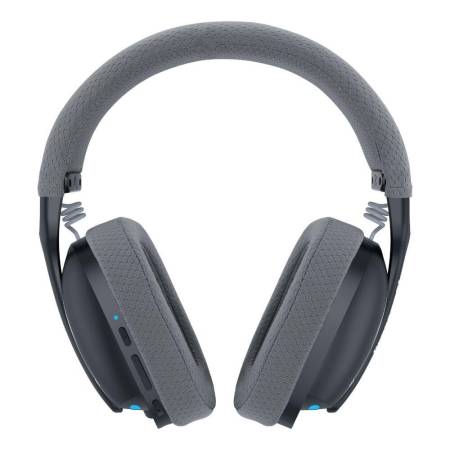 Геймърски слушалки Redragon Skuld Pro H878BG с кабел и безжична Bluetooth подсветка - черни