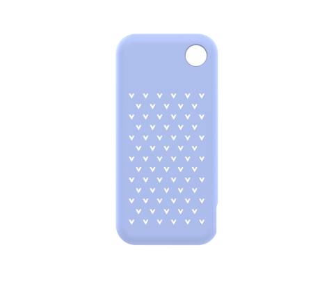 Verbatim Pocket SSD USB 3.2 Gen 2 1TB White/Light Blue incl. two rubber sleeves