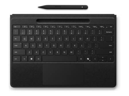Microsoft Surface Pro Flex Keyboard + Surface Slim Pen Bundle Eng Intl CEE Commercial Alcantara Black