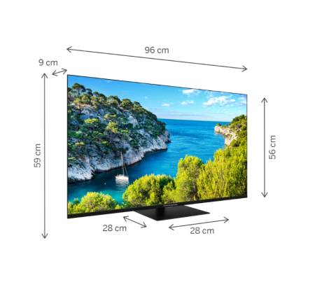 Thomson Smart UHD TV 43"; Google TV; 3840 x 2160 (4K UHD)