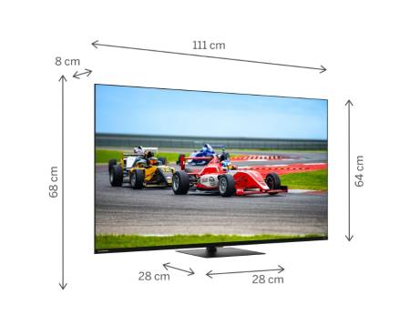 Thomson Smart QLED Pro TV 50"; Google TV; 3840 x 2160 (4K UHD)