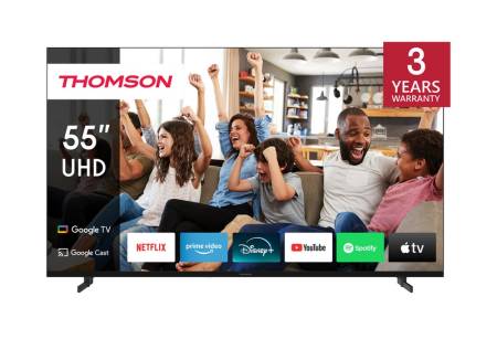Thomson Smart UHD TV 55"; Google TV; 3840 x 2160 (4K UHD)