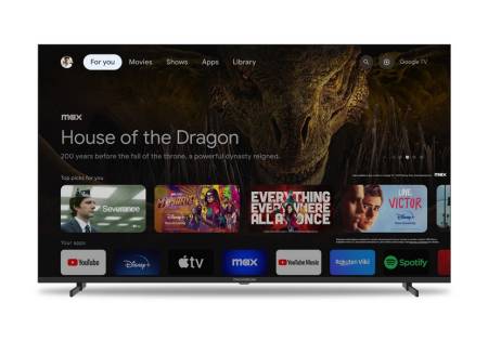 Thomson Smart UHD TV 55"; Google TV; 3840 x 2160 (4K UHD)