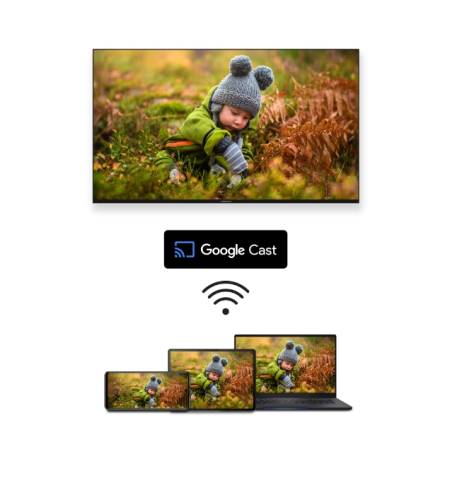 Thomson Smart UHD TV 55"; Google TV; 3840 x 2160 (4K UHD)