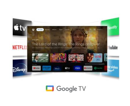 Thomson Smart QLED Pro TV 55"; Google TV; 3840 x 2160 (4K UHD)