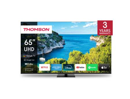 Thomson Smart UHD TV 65"; Google TV; 3840 x 2160 (4K UHD)