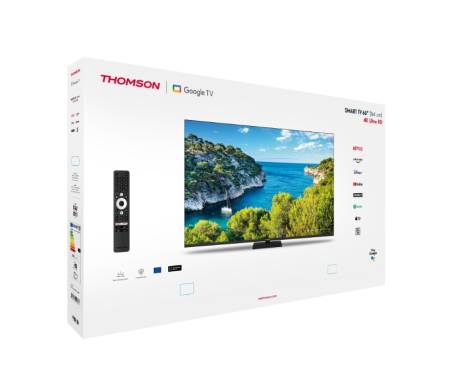 Thomson Smart UHD TV 65"; Google TV; 3840 x 2160 (4K UHD)