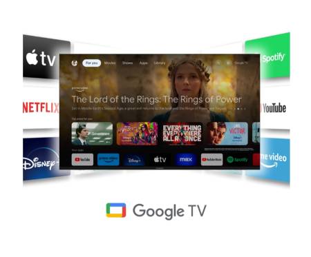 Thomson Smart QLED Plus TV 65"; Google TV; 3840 x 2160 (4K UHD)