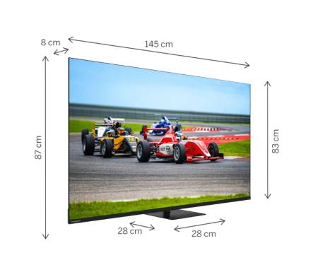 Thomson Smart QLED Pro TV 65"; Google TV; 3840 x 2160 (4K UHD)