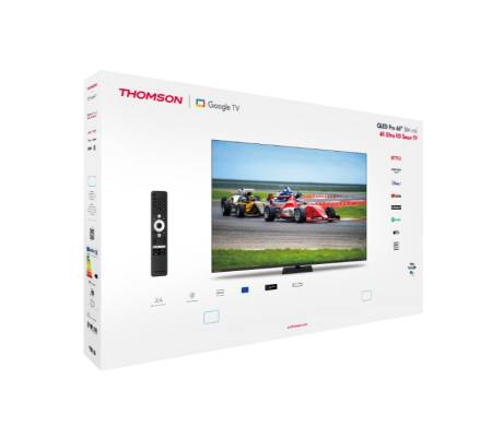 Thomson Smart QLED Pro TV 65"; Google TV; 3840 x 2160 (4K UHD)
