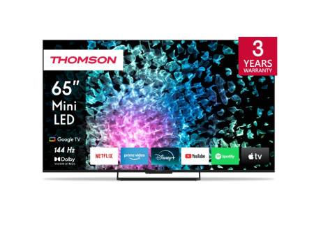Thomson Smart MiniLED TV 65"; Google TV; 3840 x 2160 (4K UHD)