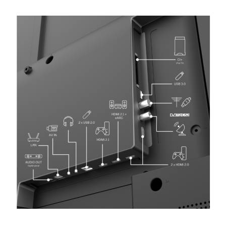 Thomson Smart MiniLED TV 65"; Google TV; 3840 x 2160 (4K UHD)