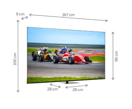 Thomson Smart QLED Pro TV 75"; Google TV; 3840 x 2160 (4K UHD)