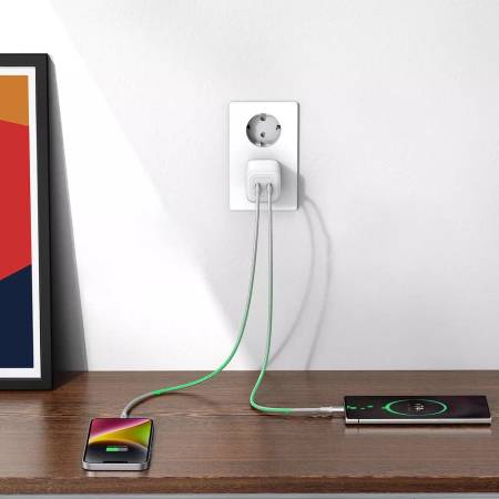 Зарядно устройство Ugreen CD294 220V 2xUSB-C