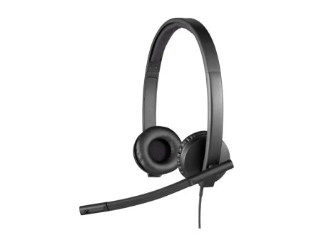 Слушалки Logitech USB H570e Stereo 981-000575 - USB