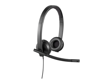 Слушалки Logitech USB H570e Stereo 981-000575 - USB
