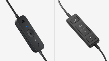 Слушалки Logitech USB H570e Stereo 981-000575 - USB