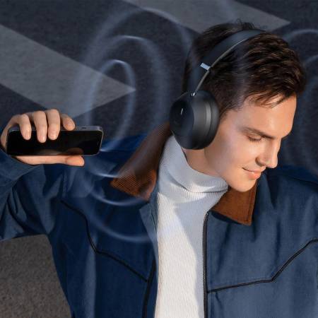 Безжични Bluetooth 5.3 слушалки Baseus Bass 30 Max A00070700121-00 - Черни