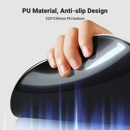 Ергономична подложка за мишка Ugreen LP668 25245 - черна
