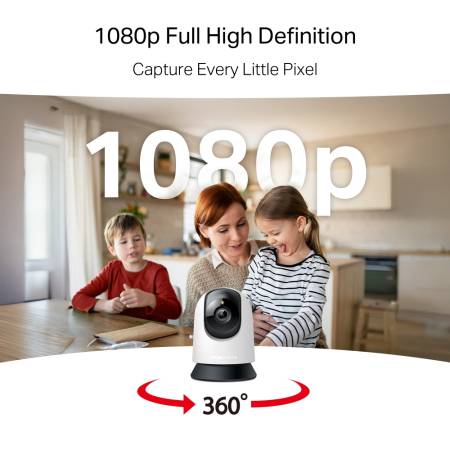 Wi-Fi Pan/Tilt охранителна камера Mercusys MC200