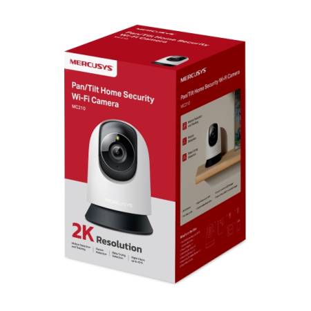 Домашна камера Wi-Fi Pan/Tilt Mercusys MC210