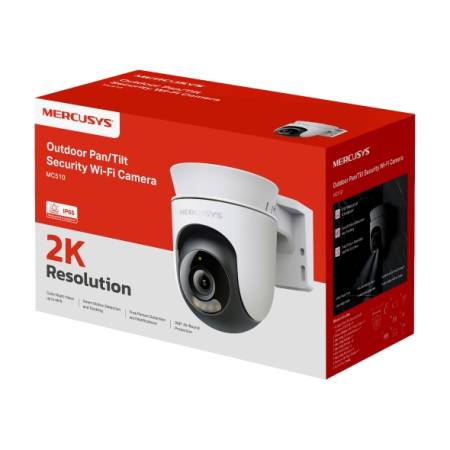 Външна охранителна камера Wi-Fi Pan/Tilt Mercusys MC510