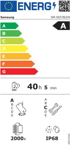 Samsung SM-S937B GALAXY S25 Edge 5G 256GB 12GB Titanium JetBlack