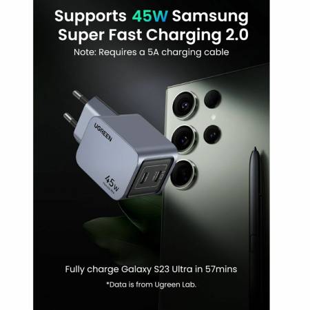 Зарядно устройство Ugreen X707 NEXODE PRO 35008