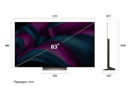 LG OLED83C51LA