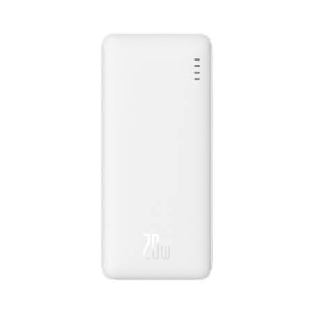 Външна батерия Baseus Airpow 10000mAh 20W PPQD090002 - бяла