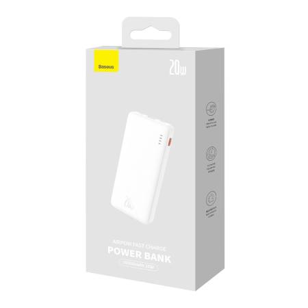 Външна батерия Baseus Airpow 10000mAh 20W PPQD090002 - бяла